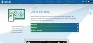 BLUE Online Proofing