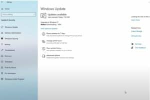 The Upgrade to Windows 11 should now display in Windows Update