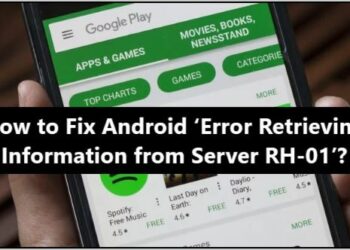 error retrieving information from server rh 01