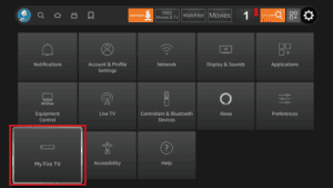 Tap My Fire TV and select Developer Options